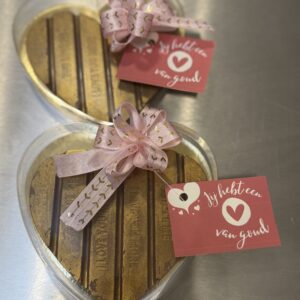 Chocoladehart - salted caramel
